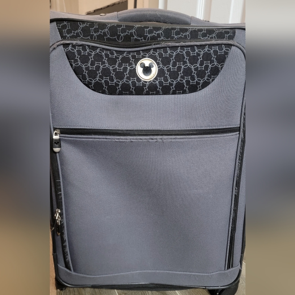 Disney Black and Gray Men's Travel Bag